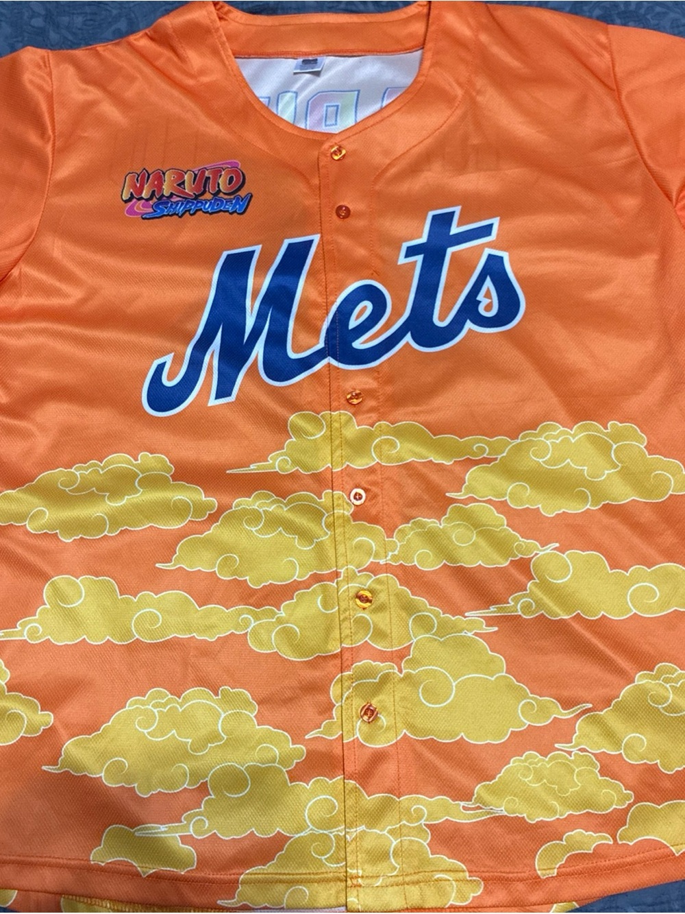 Naruto x Mets Jersey with yellow clouds
#anime #baseball